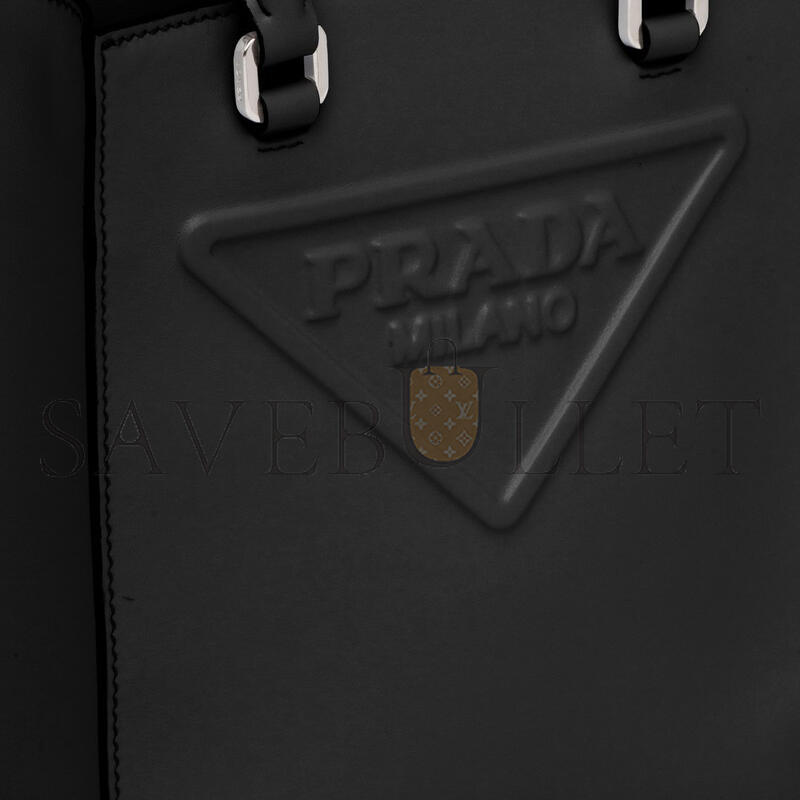 Pra*a small saffiano leather satchel 1ba333 (19*17*6cm)